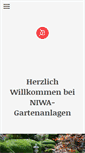Mobile Screenshot of niwa-gartenanlagen.de